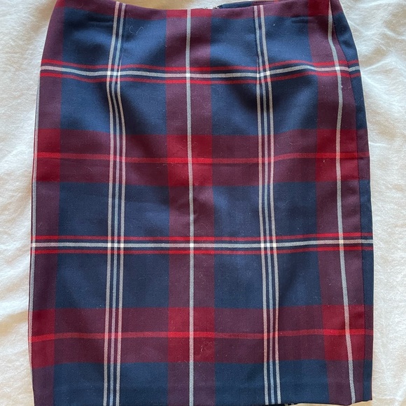 Tommy Hilfigire long skirt plaid - Picture 7 of 8